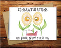 New Parents Blank Greeting Card