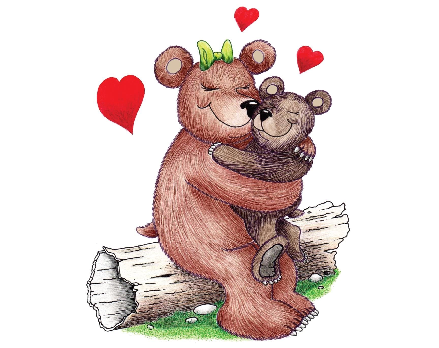 Bear Blank Greeting Card 2