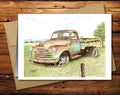 Old Truck Greeting Card