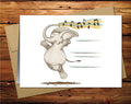 Elephant Blank Greeting Card 2
